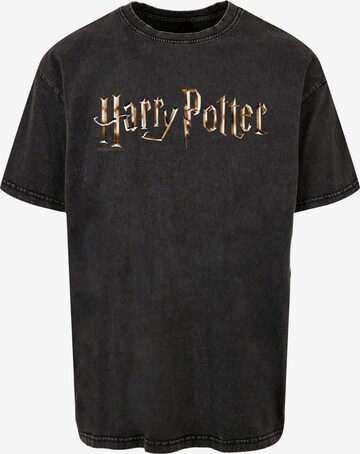 Maglietta 'Harry Potter' di ABSOLUTE CULT in nero: frontale