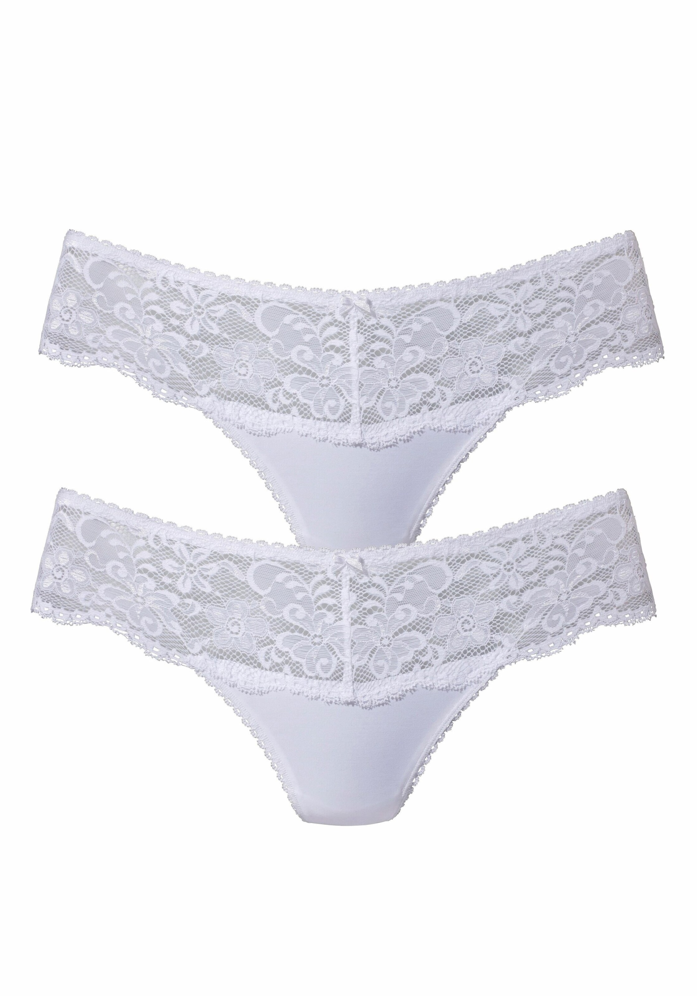 NUANCE String in Wit: voorkant