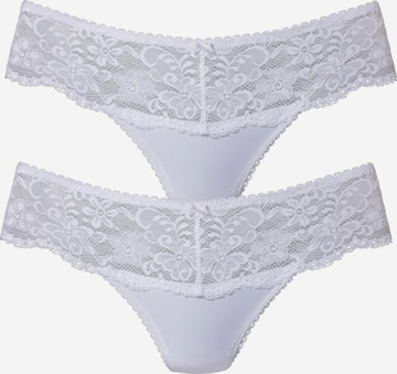 NUANCE String in Wit: voorkant