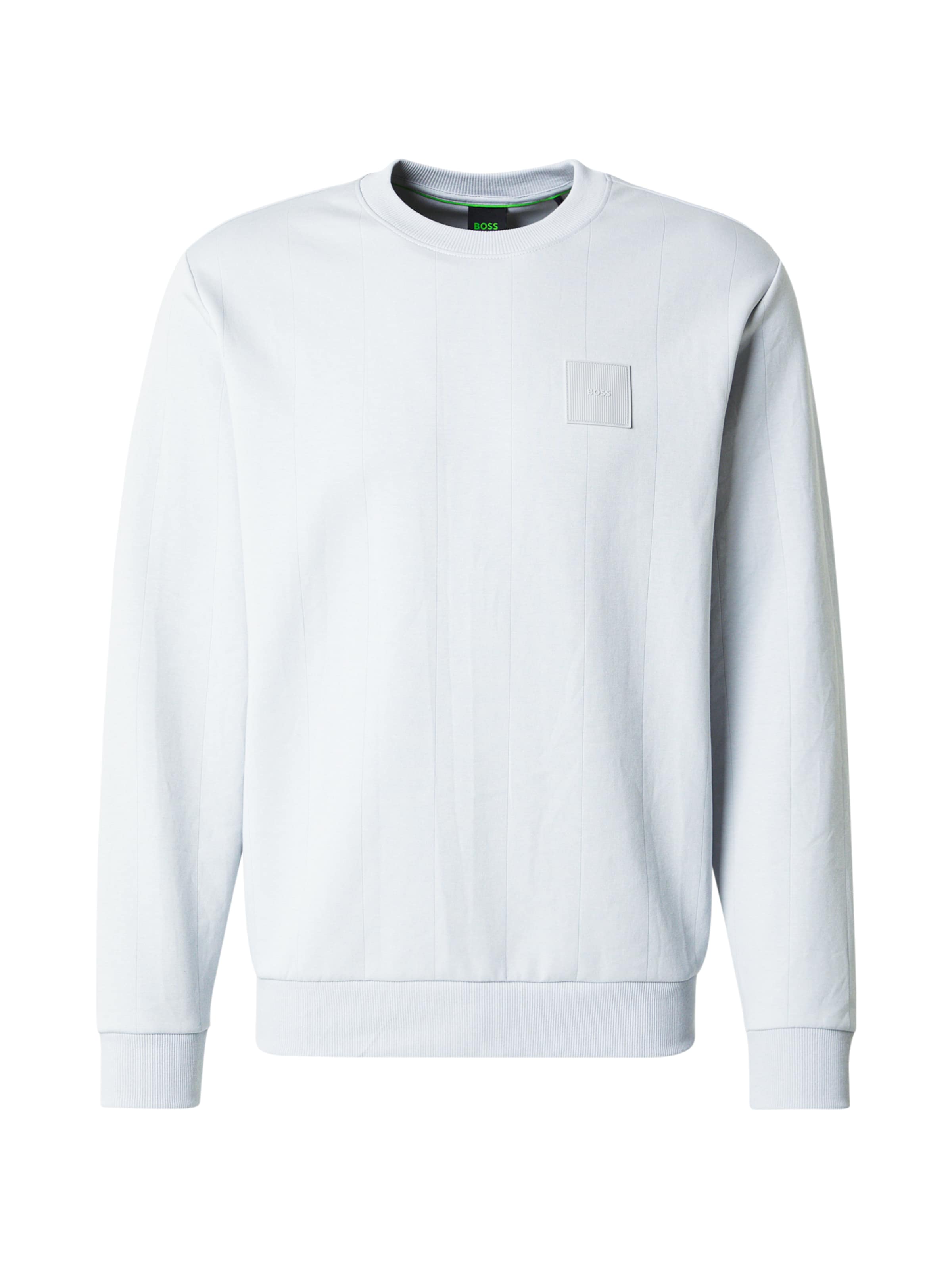 Felpa 'Salbo' di BOSS in grigio: frontale