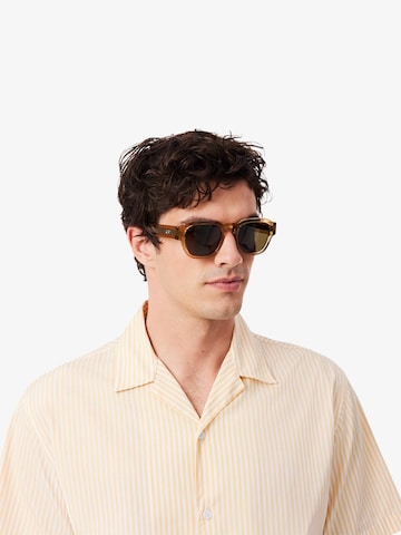 Regular fit Camicia di LACOSTE in beige