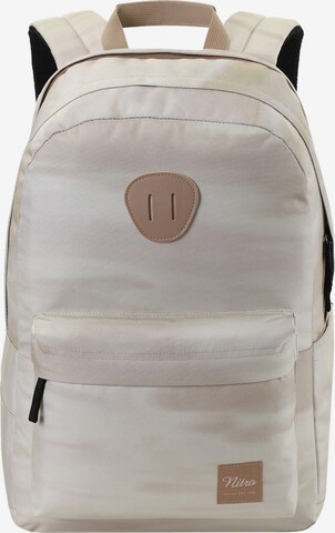 NitroBags Rugzak 'Urban Plus' in Beige: voorkant