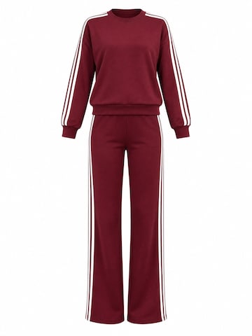 Lady Bersan Leisure suit 'Zweiteiliges Set' in Red