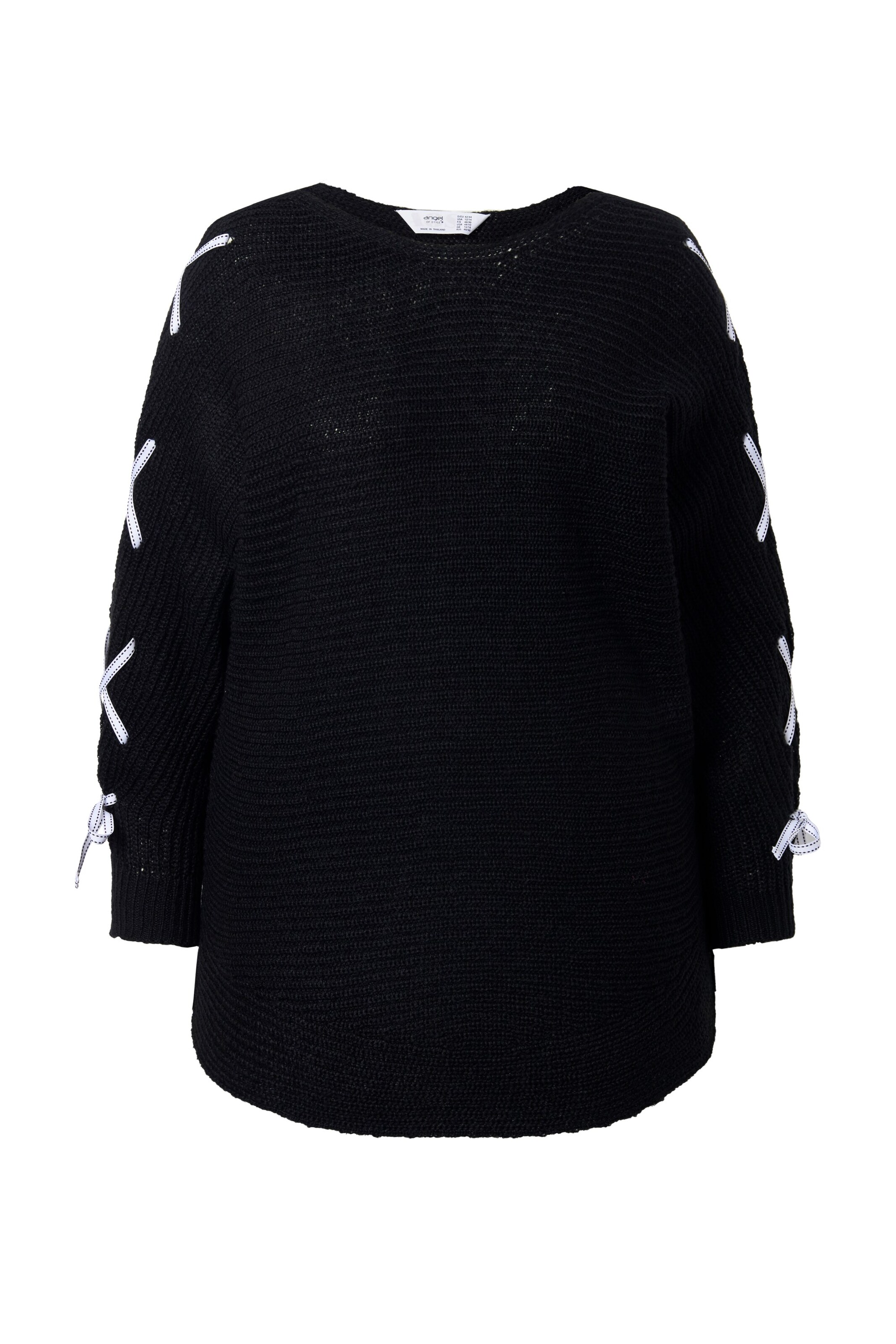 Angel of Style Pullover in schwarz / weiß, Produktansicht