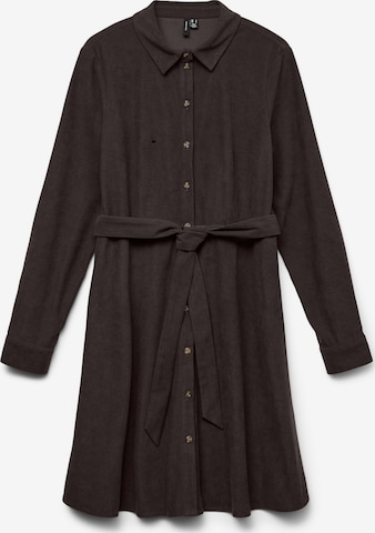 Robe 'VMVILJA' VERO MODA en marron : devant