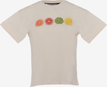FRESHLIONS Shirt 'Orangen' in Beige: voorkant
