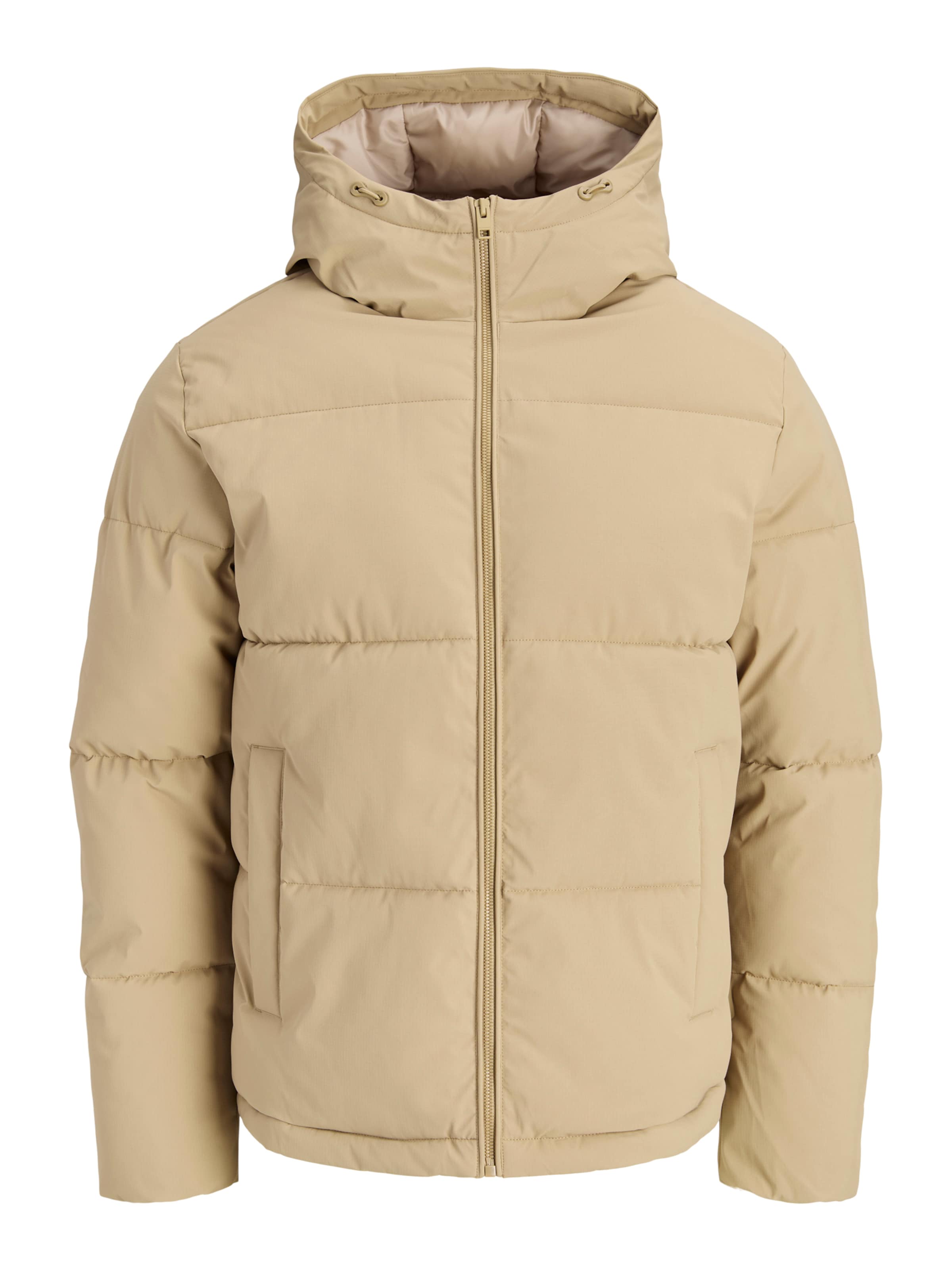 JACK & JONES Zimska jakna 'JJGALAXY' | bež barva: sprednja stran