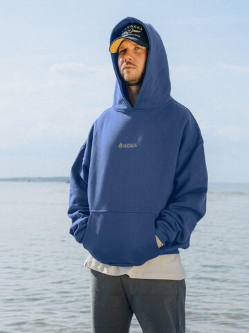 NOORLYS Sweatshirt 'PUNDIG' in Blue: front