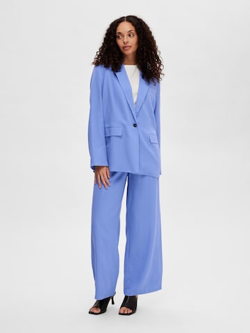 Blazer 'Porta' SELECTED FEMME en bleu