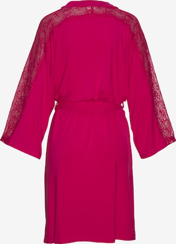 LASCANA Dressing Gown in Pink