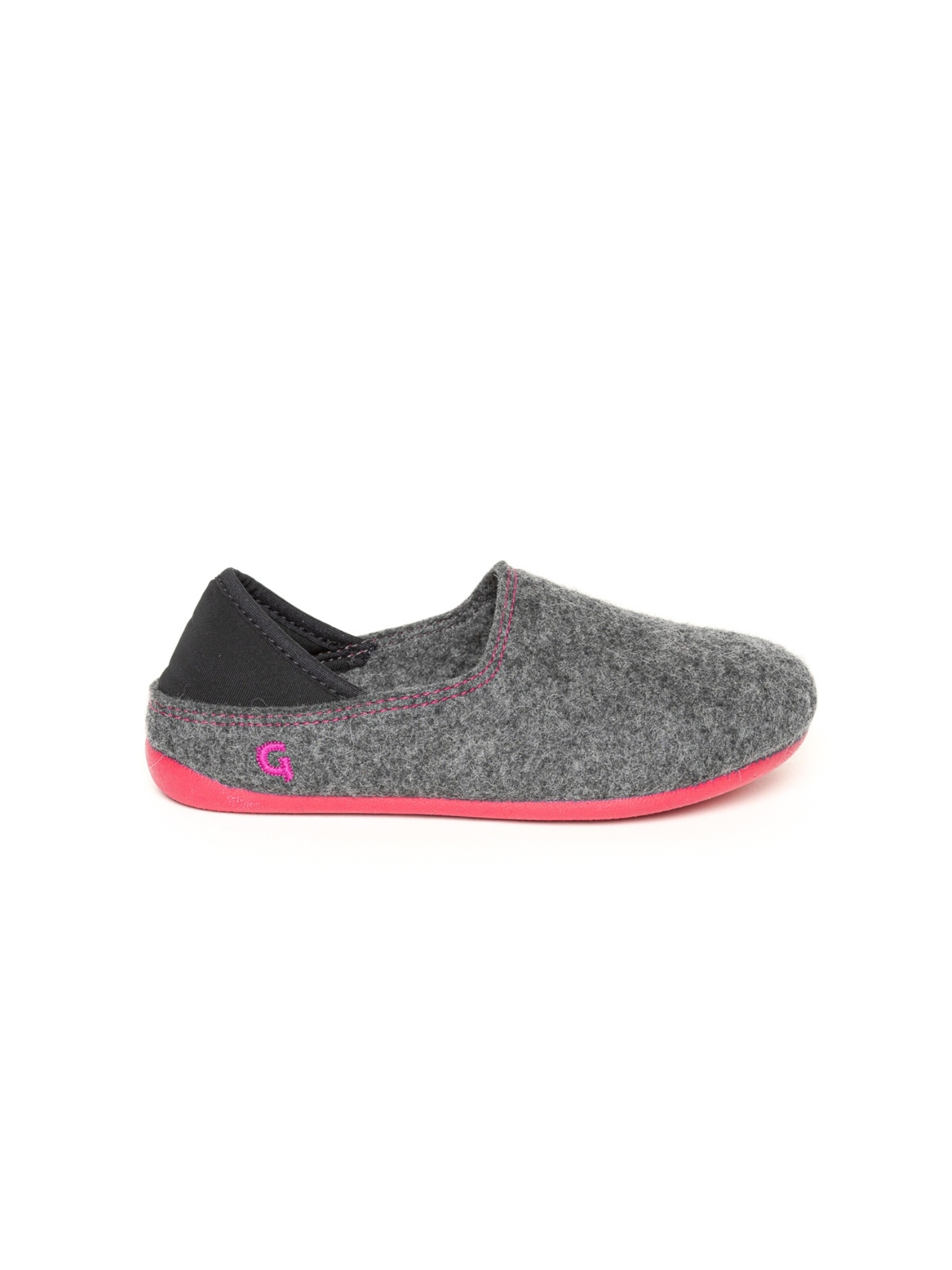 Gottstein Hausschuh 'Filzpantoffel Wool Slip-On Kids'‌‌‌‌‌‌‌‌‌ in Grau