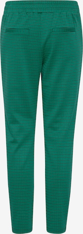 ICHI Slimfit Παντελόνι σε πράσινο