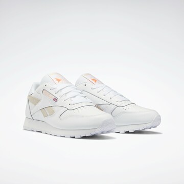 Baskets basses 'Classic' Reebok en blanc