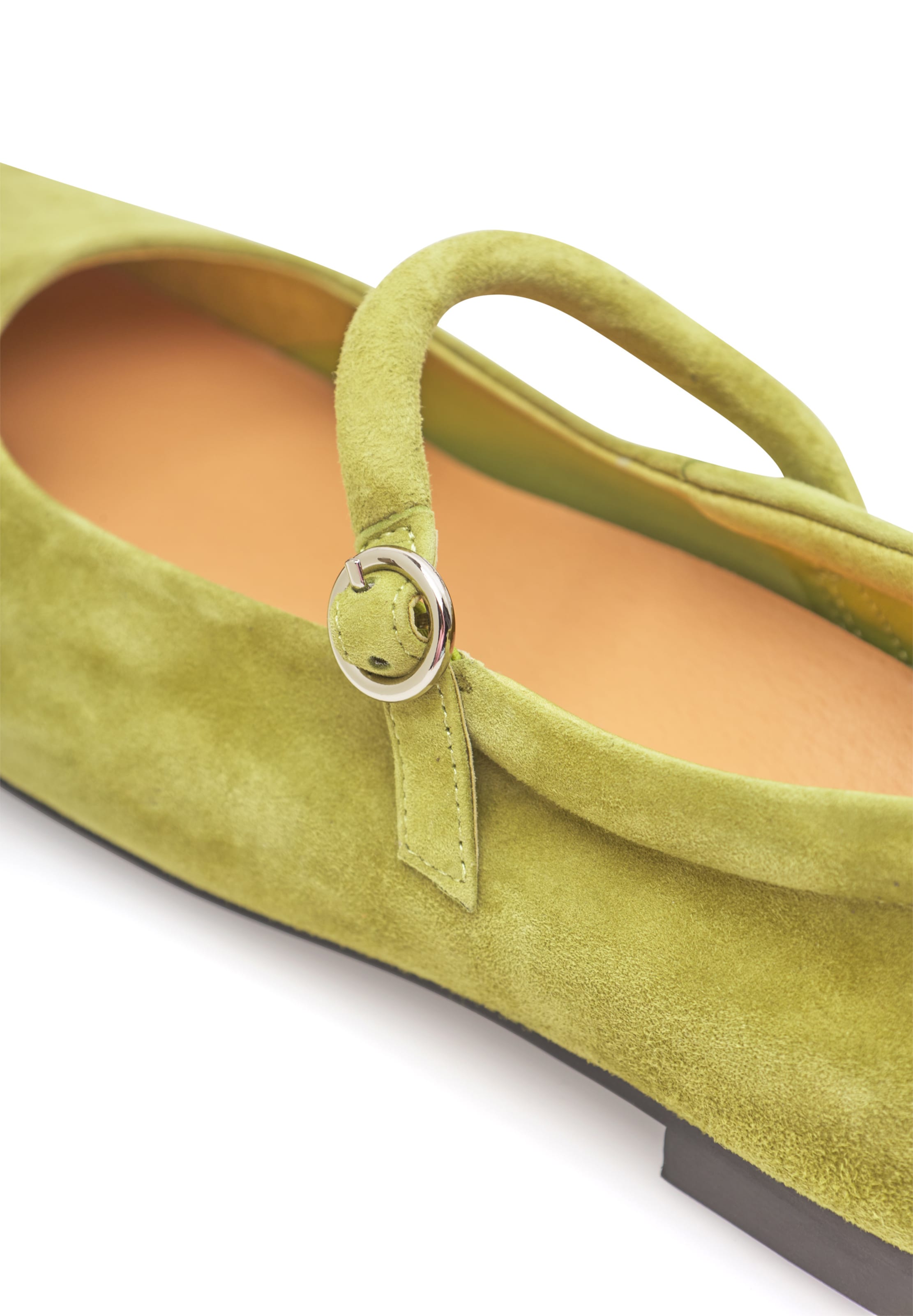 WODEN Ballerinasko 'Cathy' i grøn