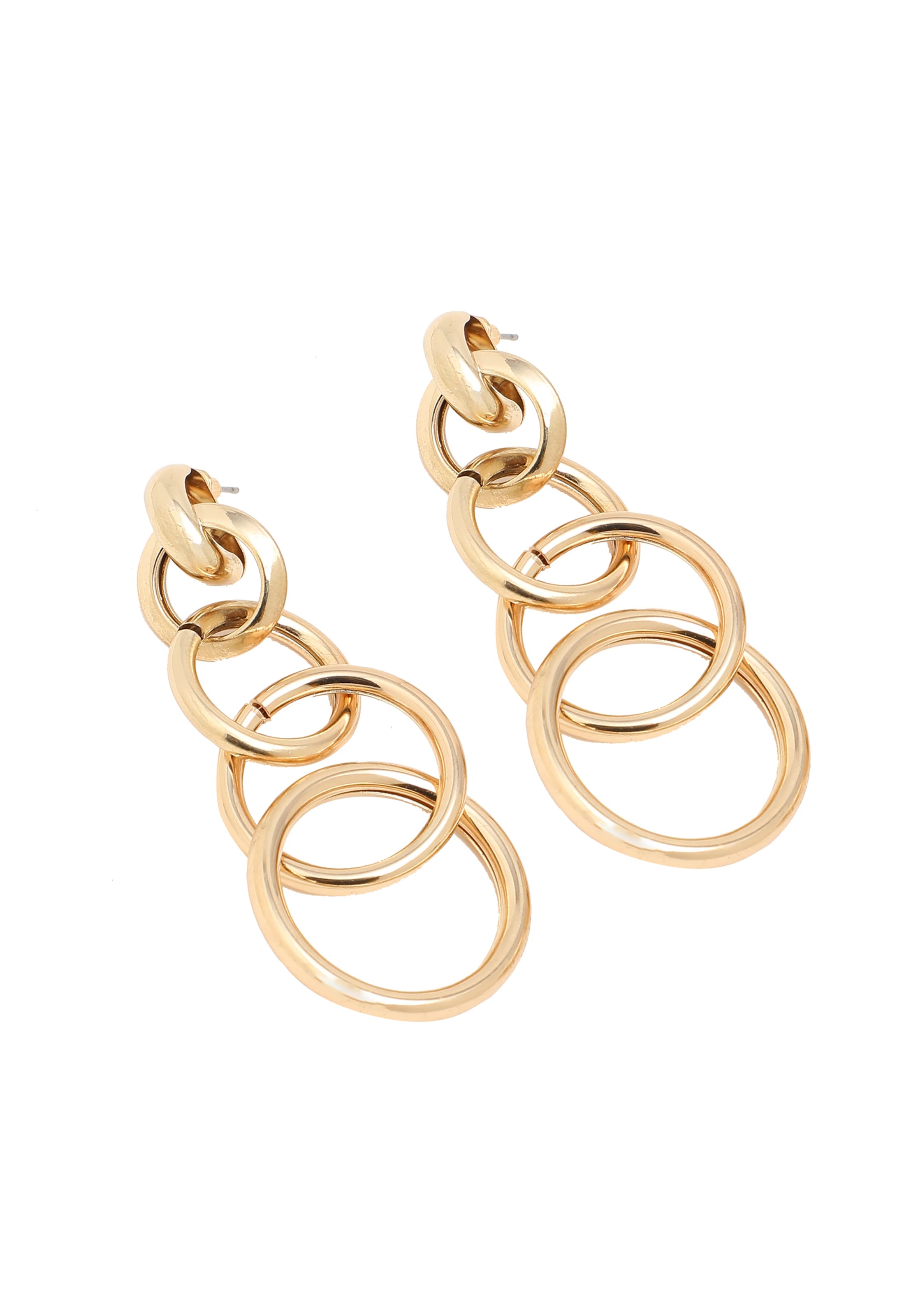 SOHI Øreringe ' Christine ' i guld: forside
