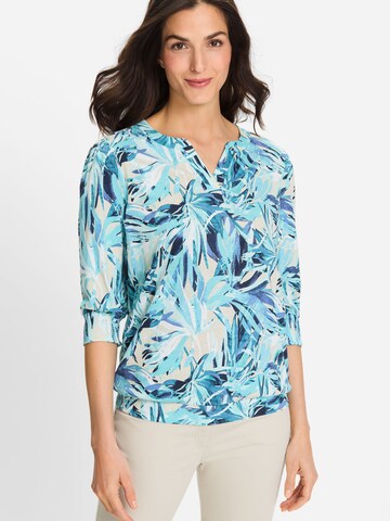 T-shirt Olsen en bleu : devant