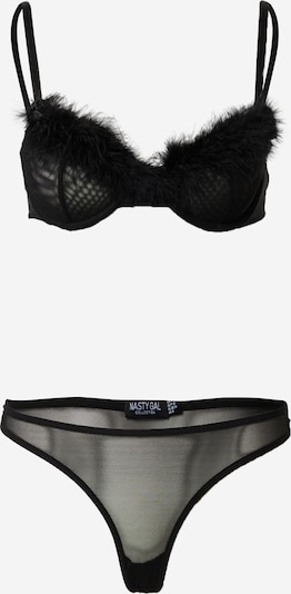Nasty Gal Conjuntos de ropa interior en negro, Vista del producto
