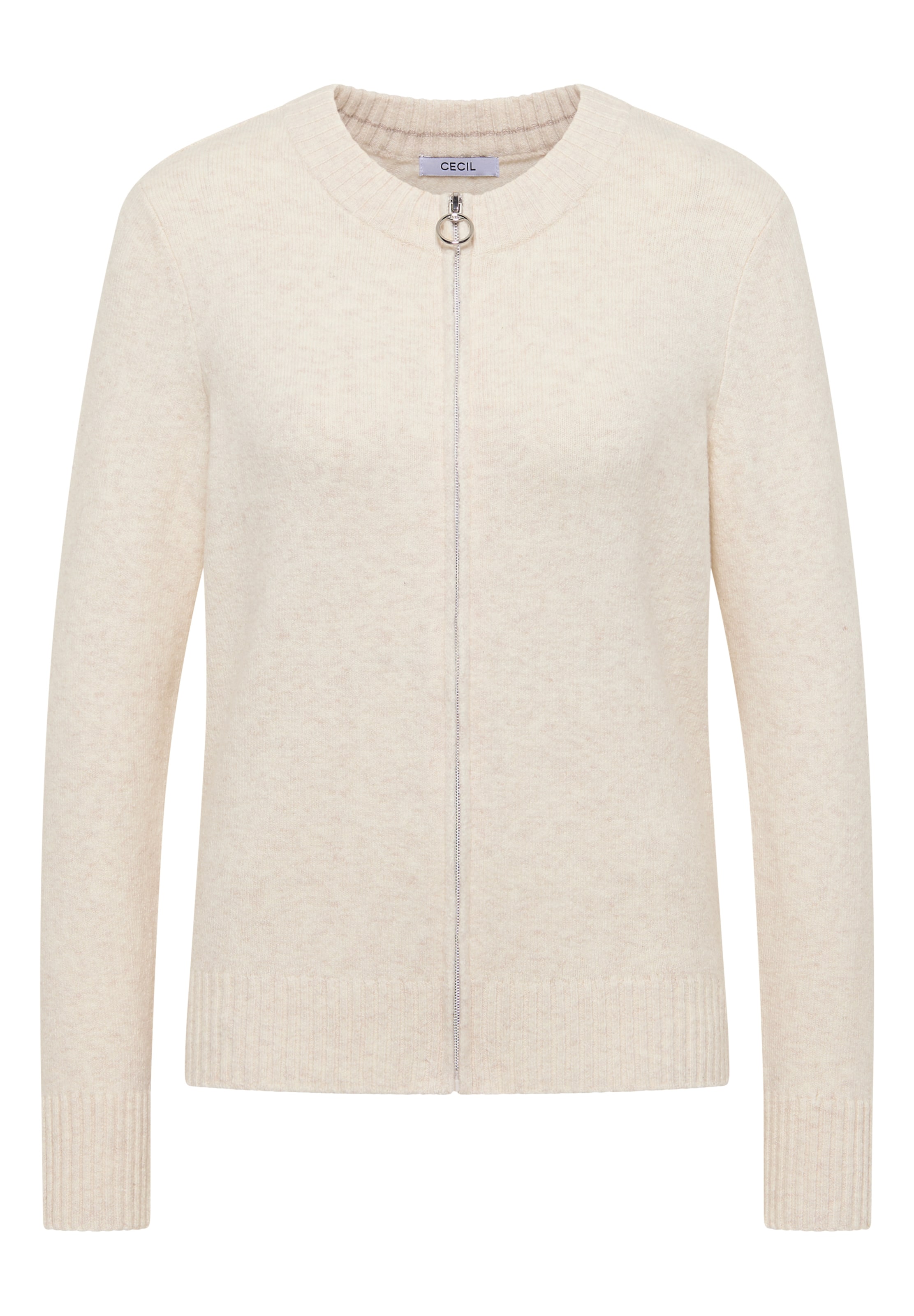 CECIL Strickjacke in Beige: Vorderseite