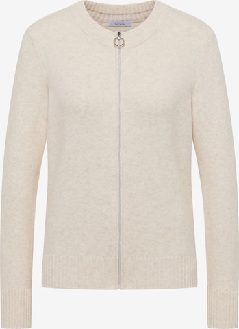 CECIL Strickjacke in Beige: Vorderseite