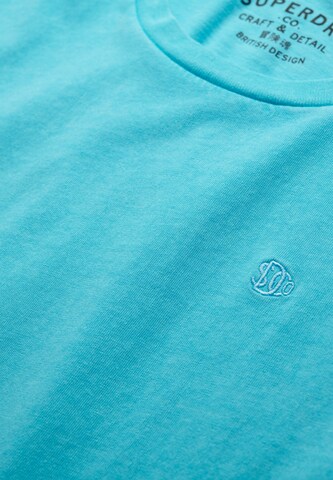 T-Shirt 'Essentials' Superdry en bleu