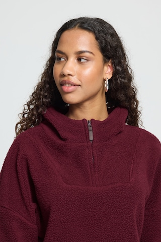ICHI - Pullover 'Monsi' em vermelho