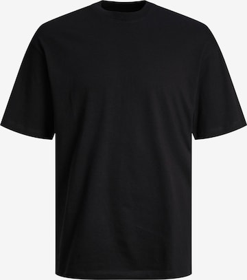 Jack & Jones Plus Μπλουζάκι 'JJBradley' σε μαύρο: μπροστά