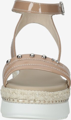 Nero Giardini Strap Sandals in Beige