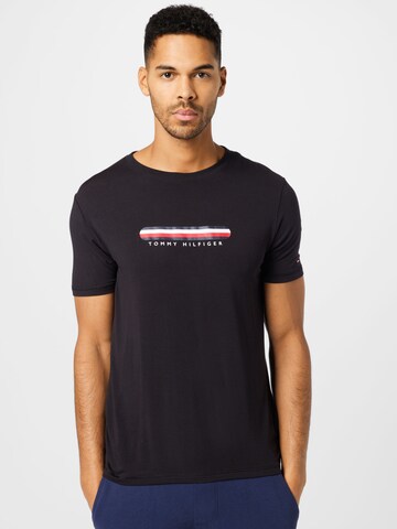 T-Shirt Tommy Hilfiger Underwear en noir : devant