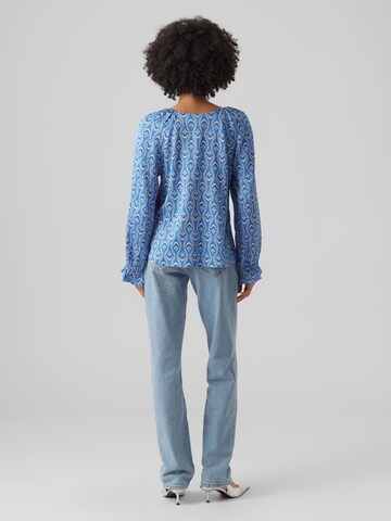 VERO MODA Bluse 'AFIA' in Blau