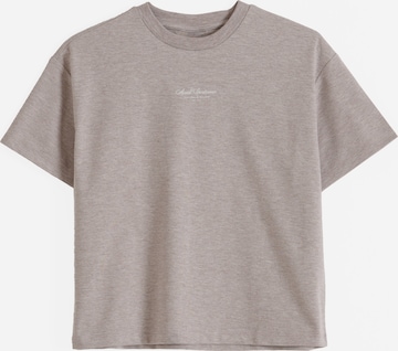 T-shirt fonctionnel 'Script' Aim'n en marron : devant