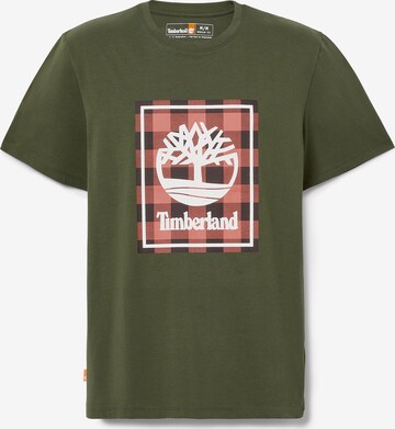 TIMBERLAND Shirt 'Buffalo' in Groen: voorkant