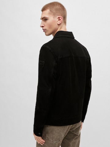 BOSS Between-Season Jacket ' Jomister ' in Black