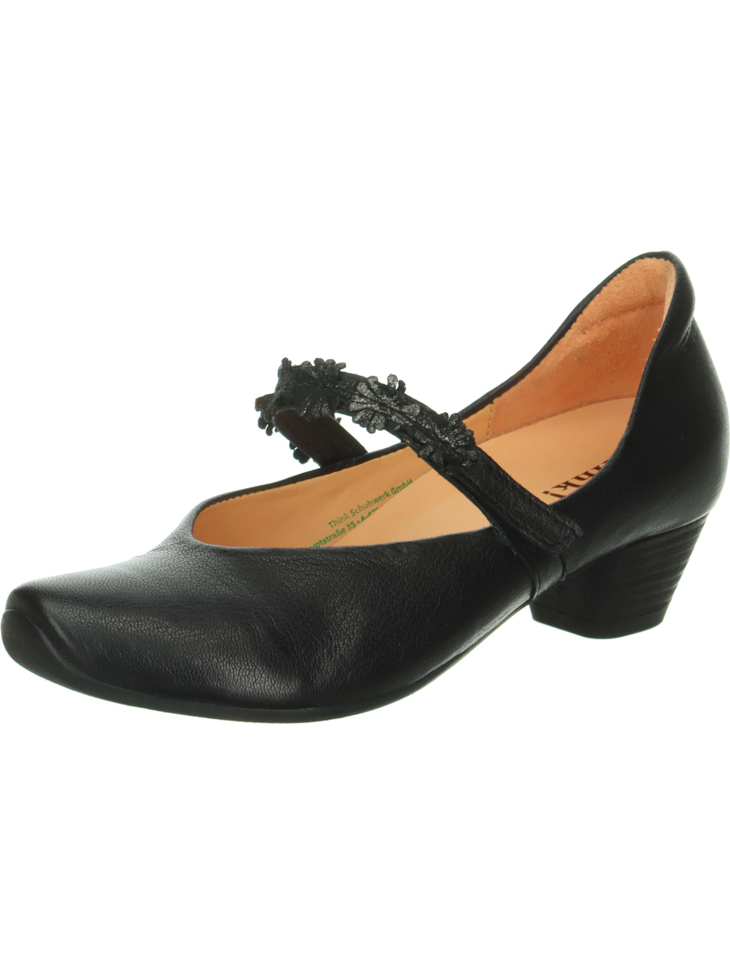 THINK! Pumps 'Aida' in Schwarz: Vorderseite