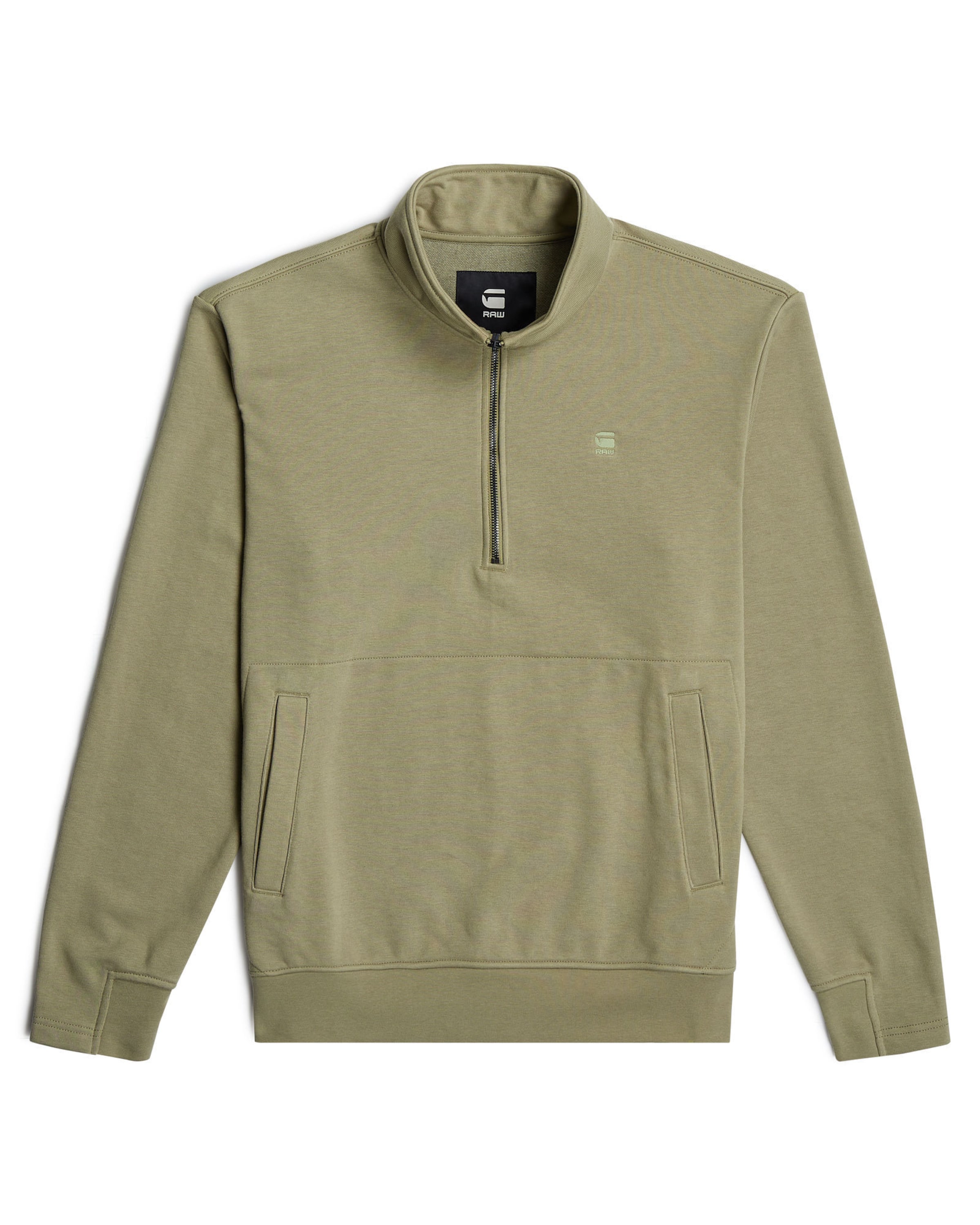 Sweat-shirt 'Nifous' G-STAR en vert : devant