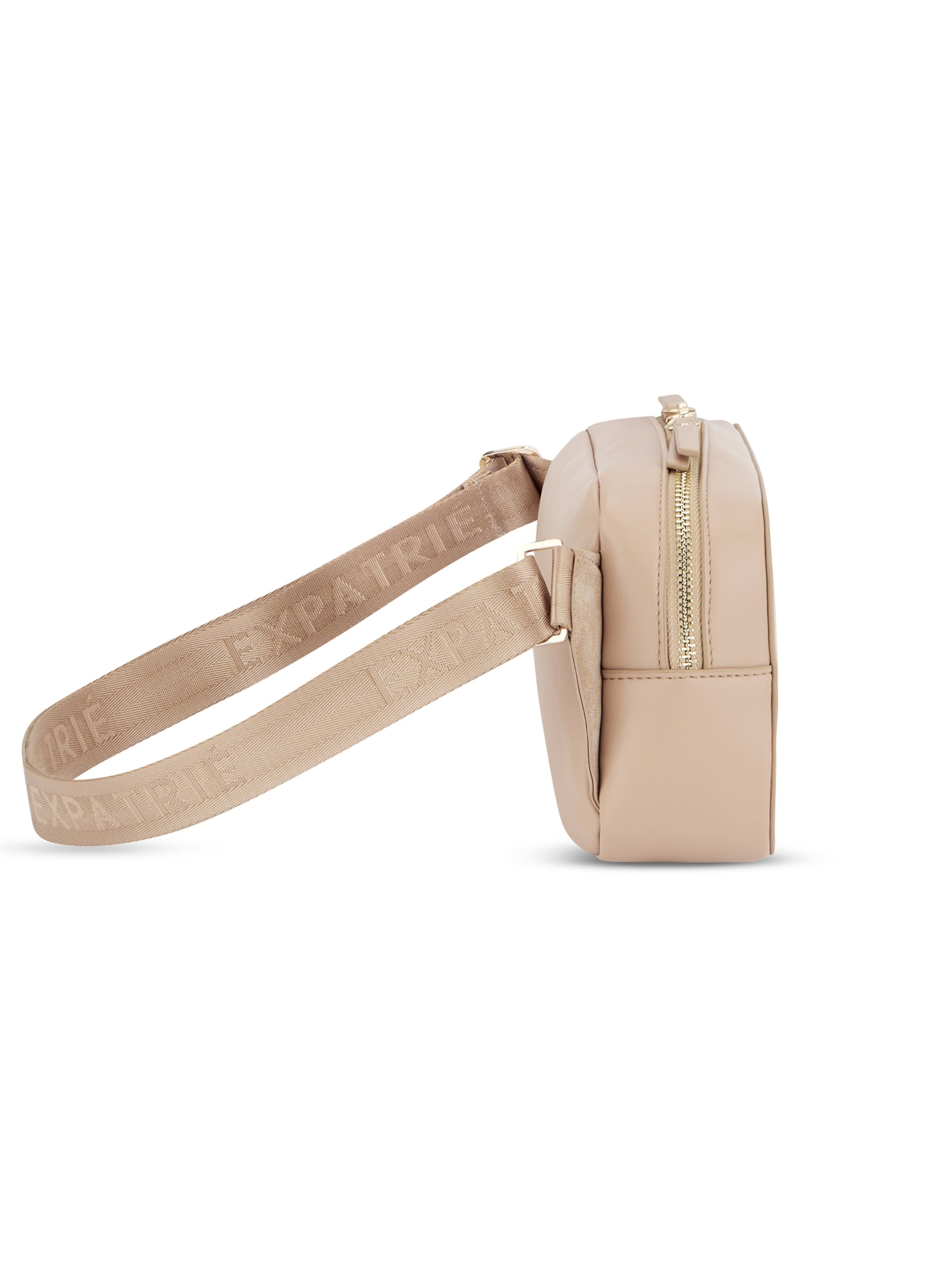 Expatrié Olkalaukku 'Fleur' värissä beige