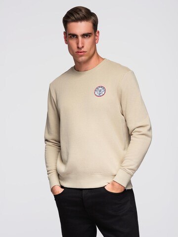 Ombre - Sudadera en beige