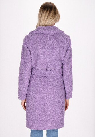 IZIA Between-seasons coat in Purple