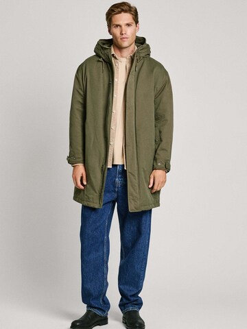 Pepe Jeans Übergangsparka 'THANDER' in Grün