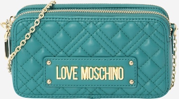 Love Moschino Клатч 'PORTAFOGLI' в Зеленый: спереди