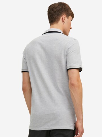 JACK & JONES Shirt 'Paulos - Slim Fit' in Grey