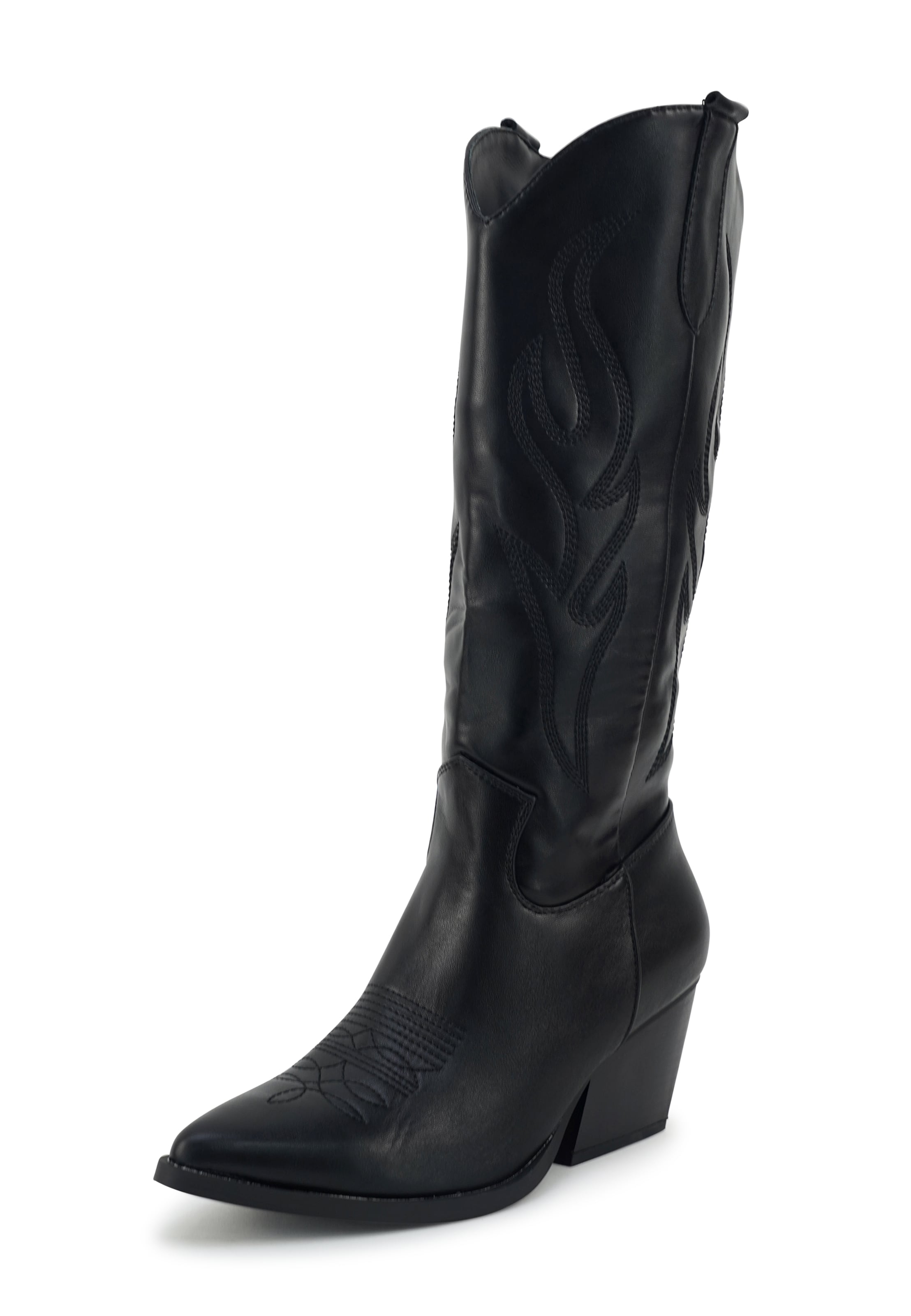 Findlay Cowboyboots 'DAKOTA' in Schwarz: Vorderseite