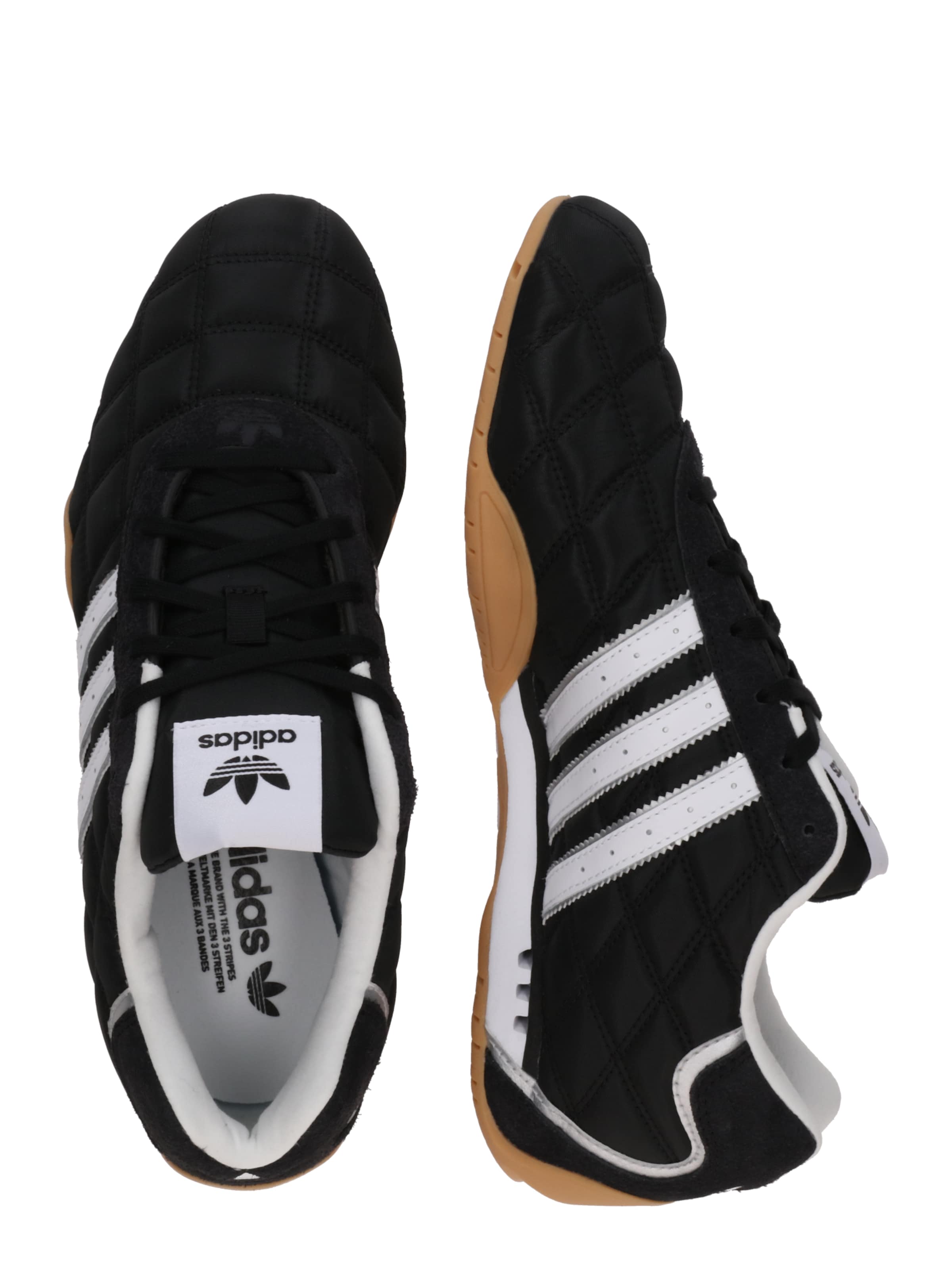 ADIDAS ORIGINALS Låg sneaker 'ADIRACER' i svart