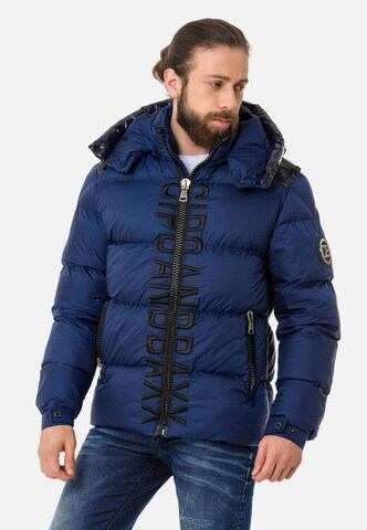 CIPO & BAXX Between-Season Jacket in Blue