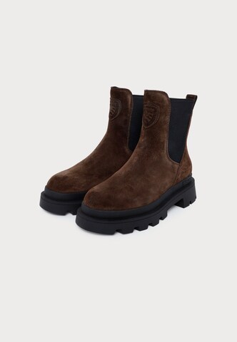 Chelsea Boots Blauer.USA en marron : devant