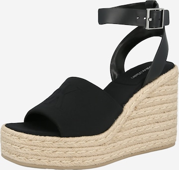juoda Calvin Klein Sandalai 'Elisabeth': priekis