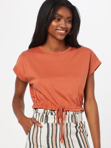 ABOUT YOU Shirt 'Maggie' in Oranje: voorkant