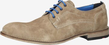 LLOYD Lace-Up Shoes in Beige: front