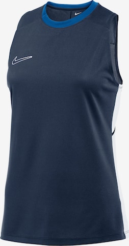 NIKE Sports Top 'Academy 25' in Blue: front