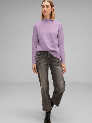 STREET ONE Pullover in Lila