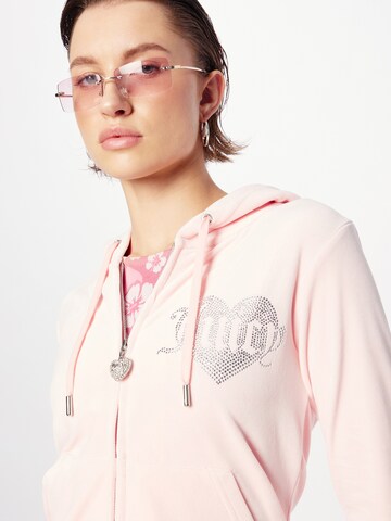 Juicy Couture Bluza rozpinana 'ROBERTSON' w kolorze różowy